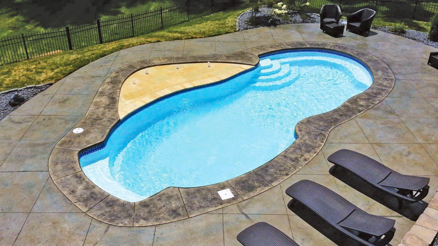 grand buxton fiberglass pool