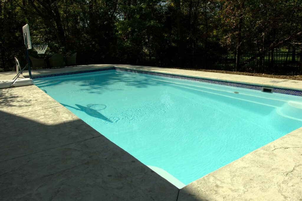 fiberglass pools installation R36 model Palazzo Pools Fiberglass