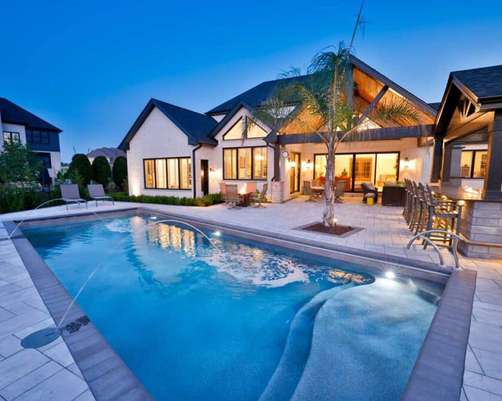 Barcelona fiberglass pool builder and designer Holly MI