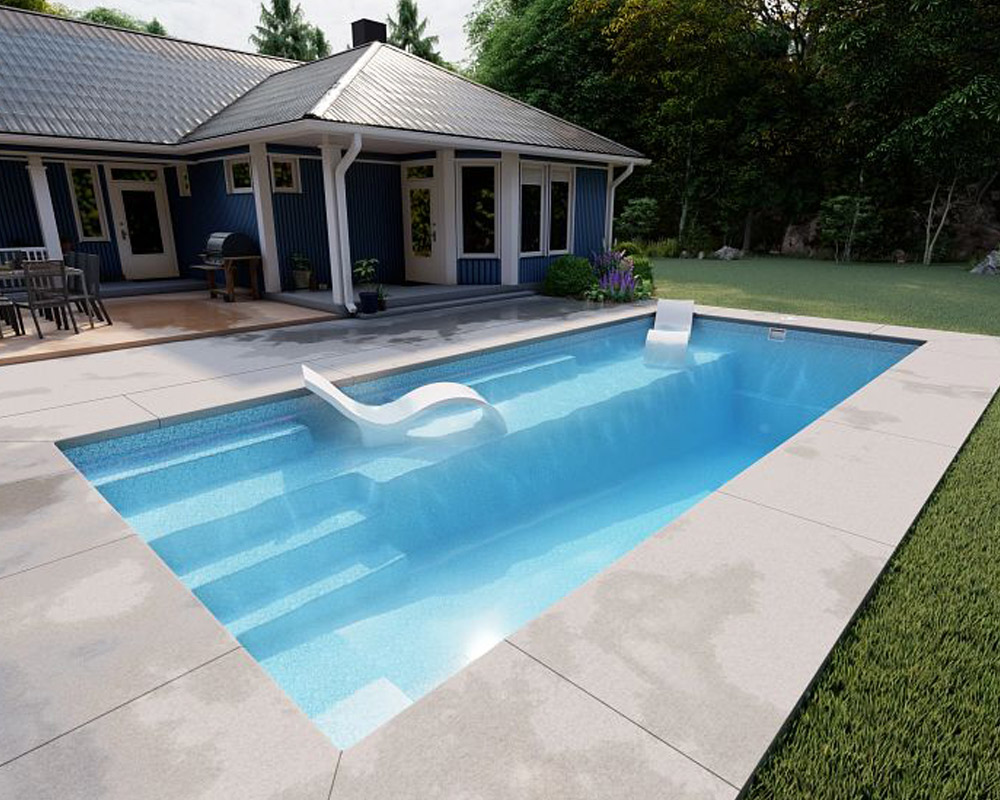 Providence 14 luxury fiberglass pools for sale Holly MI